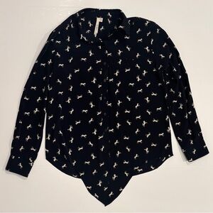 Bellatrix White Horse Shirt size S